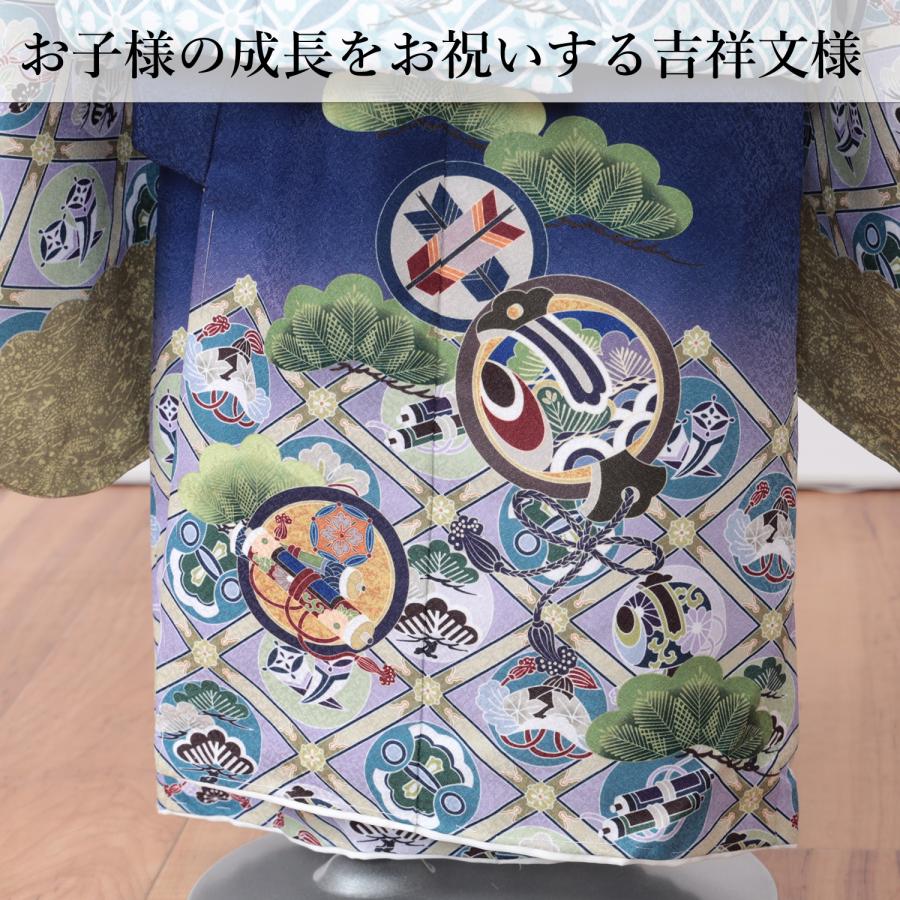 七五三 被布 男の子 3歳用 セット 着物 被布コート 草履 雪駄 七五三 被布 男の子 3歳用 セット 着物 被布コート 草履 雪駄
