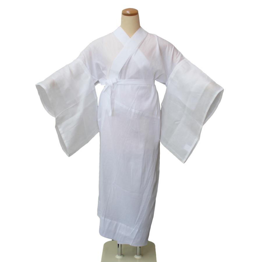 洗える 長襦袢 涼しい 夏用 仕立て上がり 綿麻楊柳 着物 浴衣兼用 単衣