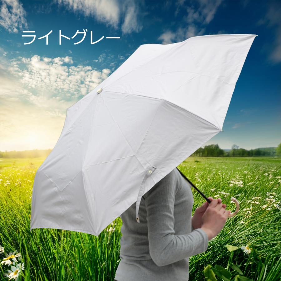 日傘 折りたたみ 完全遮光 晴雨兼用 レディース UVカット99.9％ 2段式