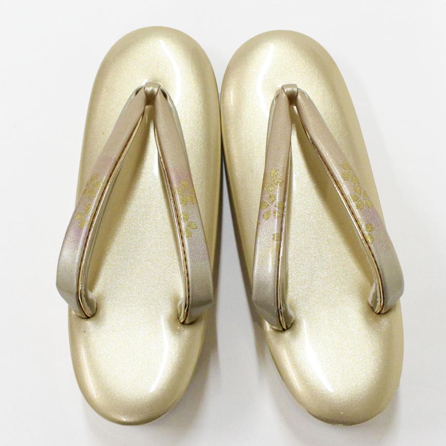 日本製 草履バッグセット 振袖用 成人式 レディース 袴 エナメル 金