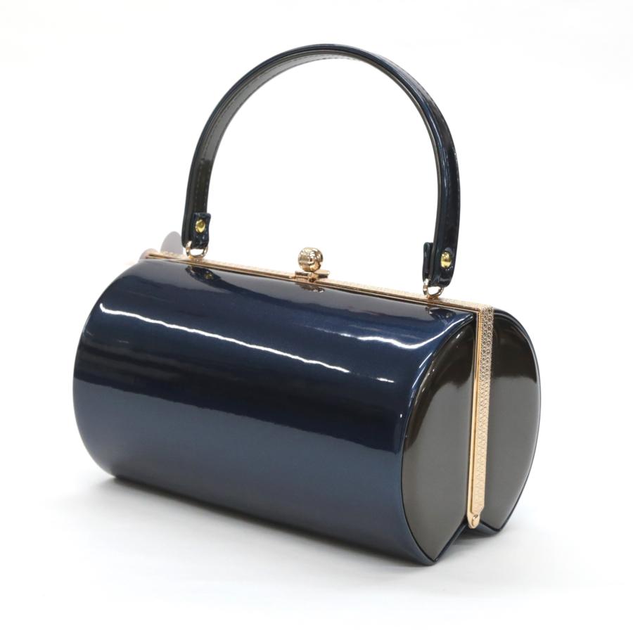 振袖用 草履 バッグ セット ネイビー 紺 青 ブルー ダークグレー 無地