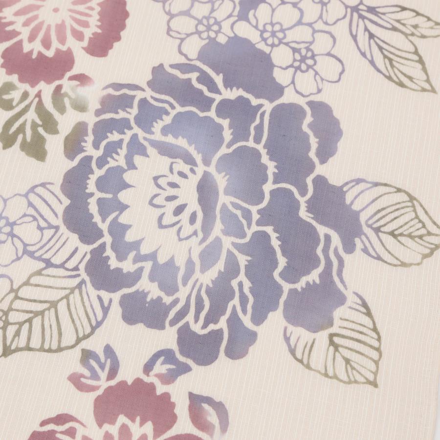 浴衣 反物 レディース 耳あり 耳付き ゆかた 生地 女性用 注染 本染め