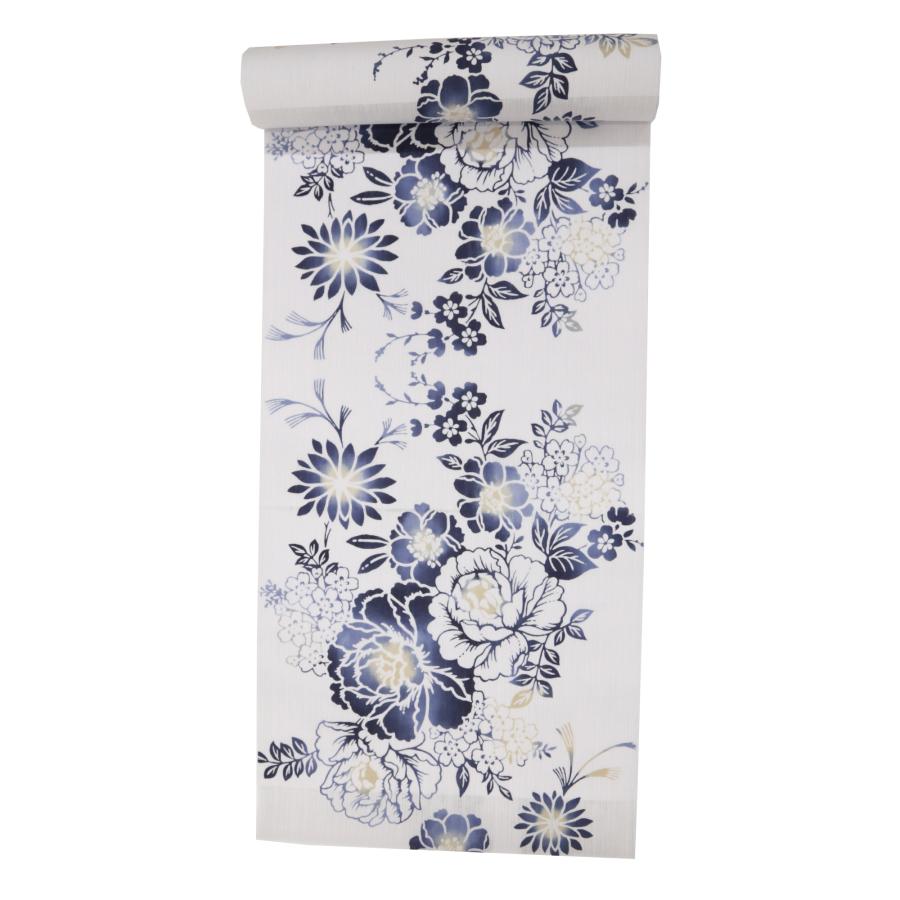 浴衣 反物 レディース 耳あり 耳付き ゆかた 生地 女性用 浜松