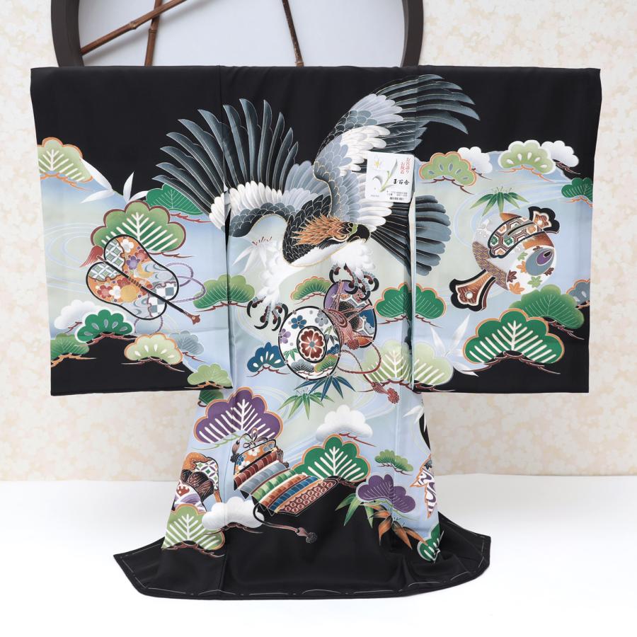 最安値挑戦 お宮参り 着物 初着 産着 男の子 男児 黒 兜 かぶと 龍 正絹 高級 豪華 たくましい 勇ましい 数量限定 特売 Atempletonphoto Com