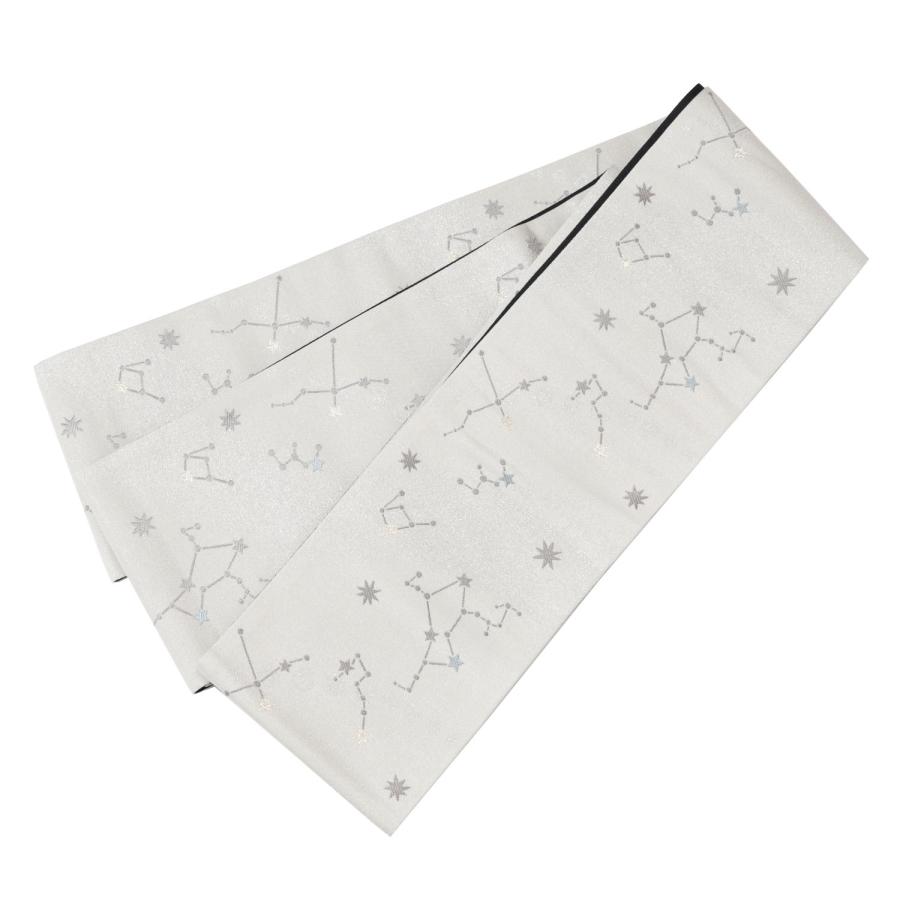 新品 半巾帯 小袋帯 ラメ糸 銀糸 縞 ストライプ 浴衣 紬 小紋 和装 0063.jpg