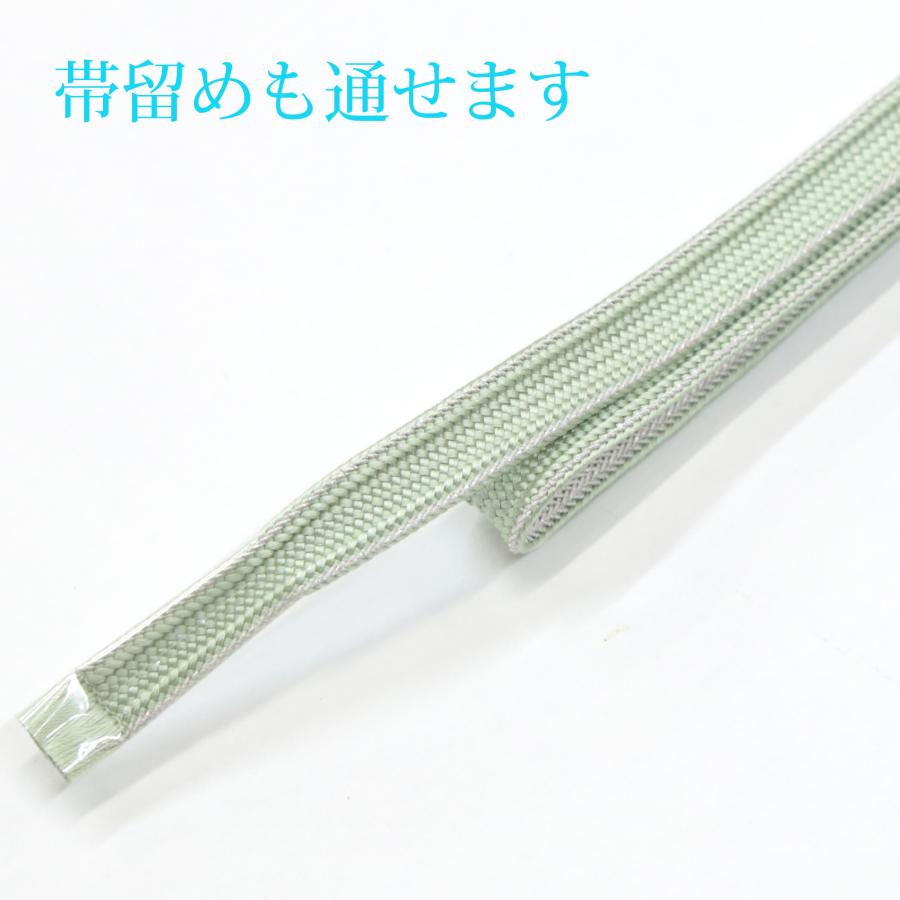 衿秀 帯揚げ 三分紐 帯締め セット 夏 単衣 春 夏 秋 3シーズン 使える 正絹 経て絽 ちりめん 横段ぼかし 正絹 2Way セミフォーマル カジュアルの画像