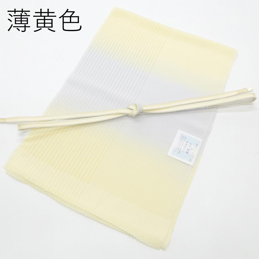 衿秀 帯揚げ 三分紐 帯締め セット 夏 単衣 春 夏 秋 3シーズン 使える 正絹 経て絽 ちりめん 横段ぼかし 正絹 2Way セミフォーマル カジュアルの画像
