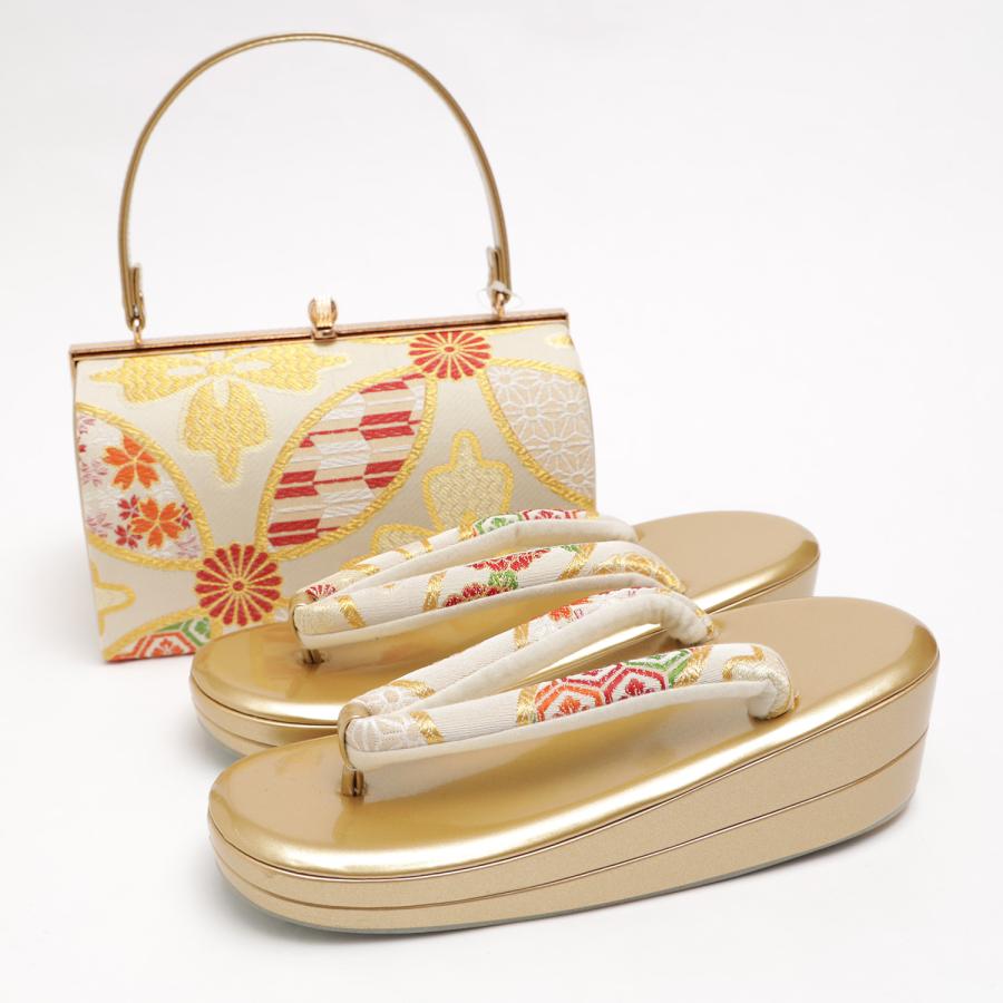 日本製 草履バッグセット 成人式 振袖 草履 バッグ レディース