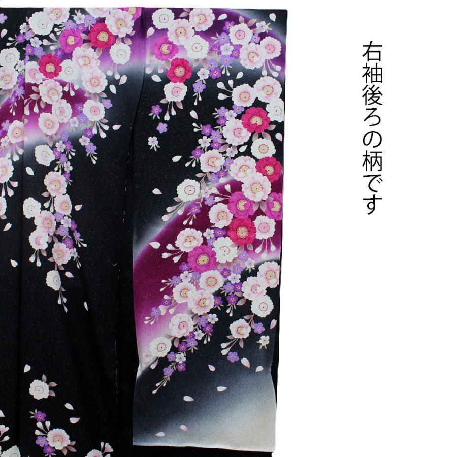 振袖 正絹 格安 新品 仮絵羽 生地 単品 未仕立て品 成人式 結婚式など