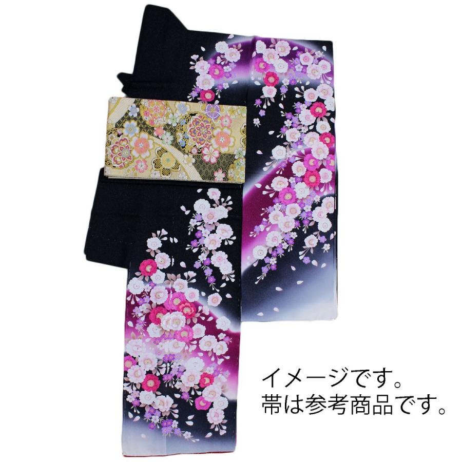 振袖 正絹 格安 新品 仮絵羽 生地 単品 未仕立て品 成人式 結婚式など