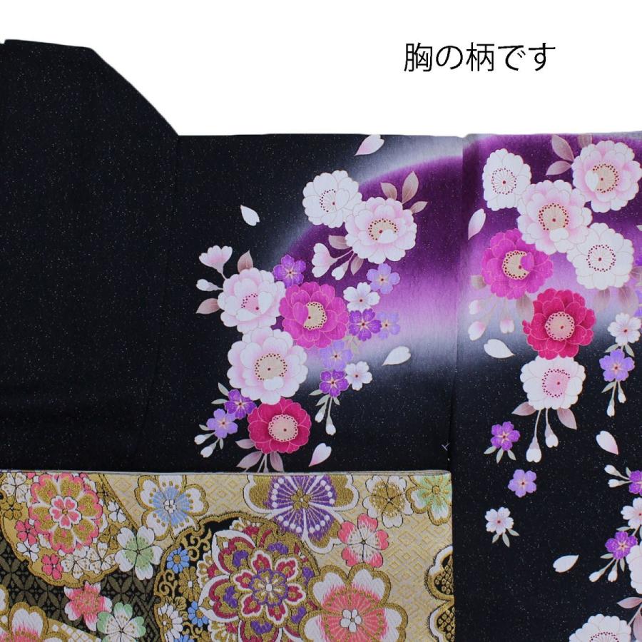 シ*ん様 正絹 振袖 仮絵羽 未仕立て品 1203 振袖 正絹 新品 仮絵羽 生地 単品 未仕立て品 成人式 結婚式などに