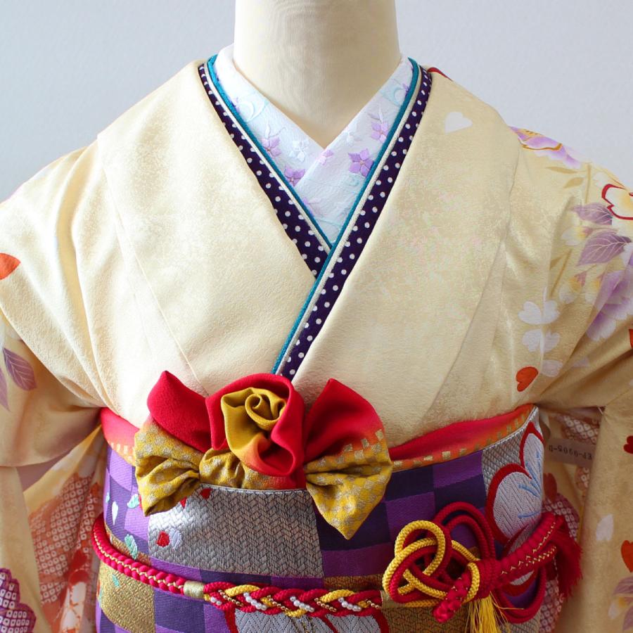 振袖 正絹 格安 新品 仮絵羽 生地 単品 未仕立て品 成人式 結婚式など