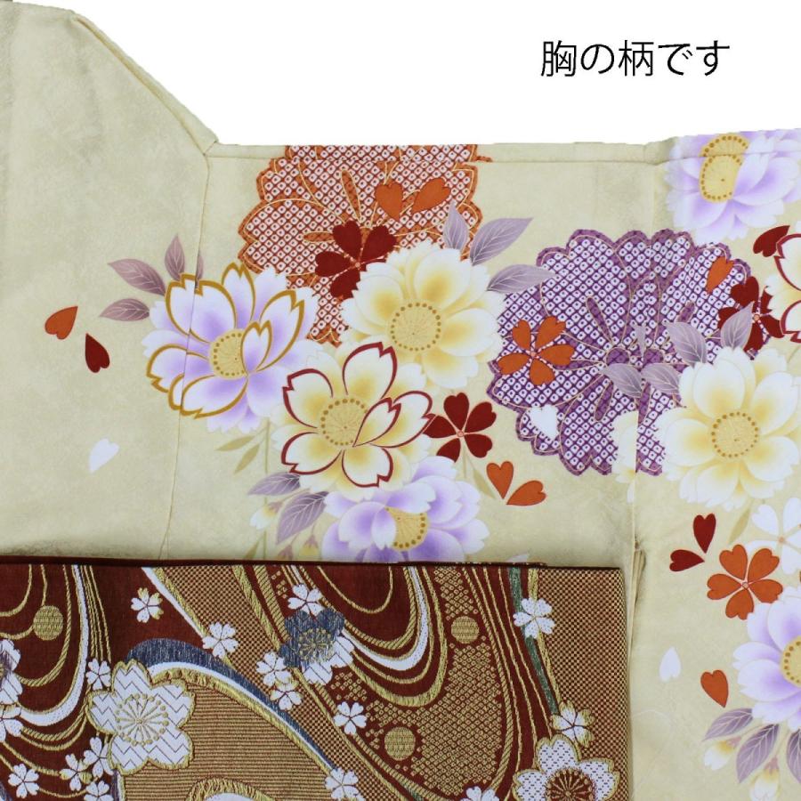振袖 正絹 格安 新品 仮絵羽 生地 単品 未仕立て品 成人式 結婚式など