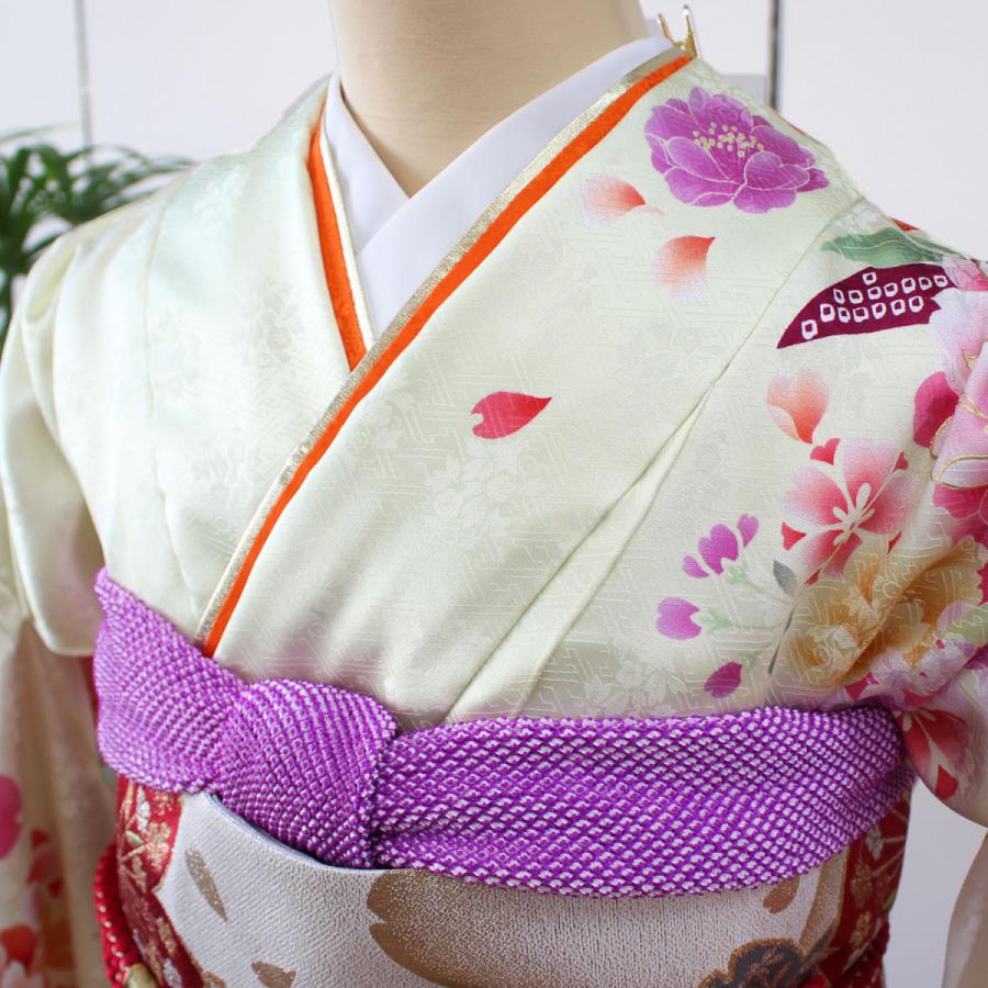 振袖 正絹 格安 新品 仮絵羽 生地 単品 未仕立て品 成人式 結婚式など