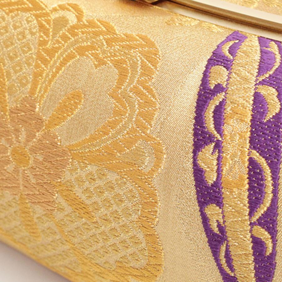 沙織　成人式バッグ 草履セット　金色 花柄刺繍 NISHIORI 成人式 草履バッグセット 振袖 草履 バッグ セット