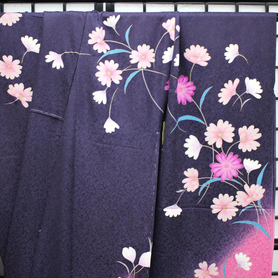 振袖 正絹 格安 新品 仮絵羽 生地 単品 未仕立て品 成人式 結婚式など 