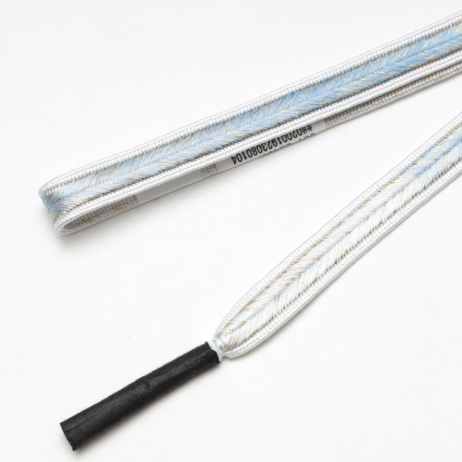 衿秀 帯締め 正絹 おびじめ 平組 フォーマル 礼装 カジュアル 水色