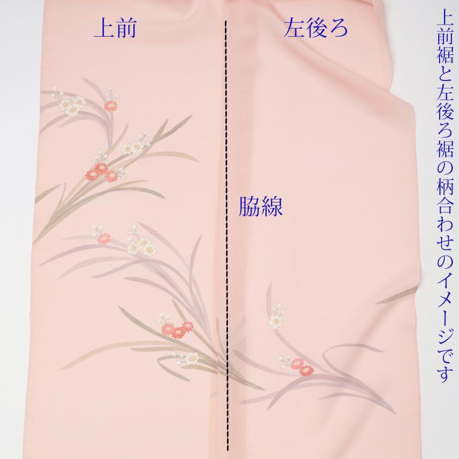 夏着物＊付下げ　縦絽 長尺 上品 花模様　淡いピンク 正絹 お稽古に＊4SM15 楽天市場】着物 夏 絽 付け下げの通販