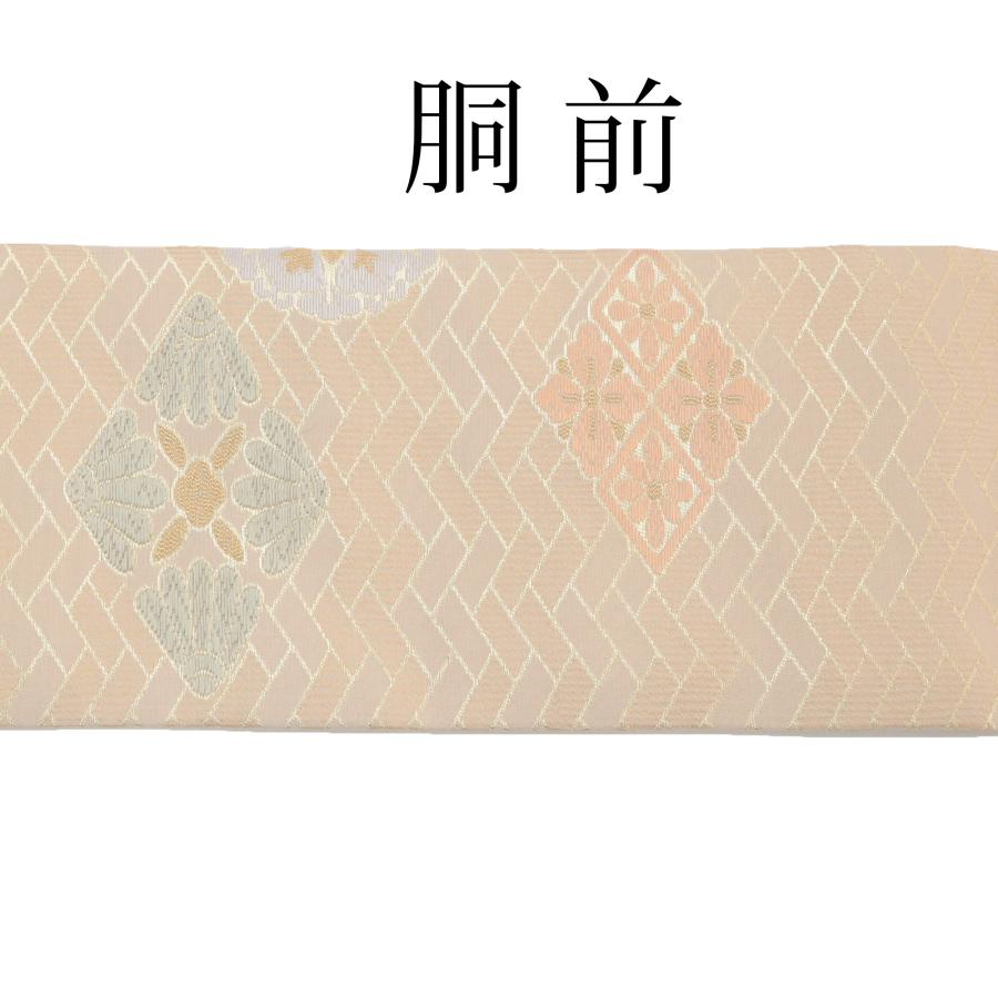 ス*マ様 1070 華 名古屋帯 正絹 ベージュ 花柄 楽天市場】名古屋帯 秀美 九寸 正絹 友禅染 ピンク ピンクベージュ 花