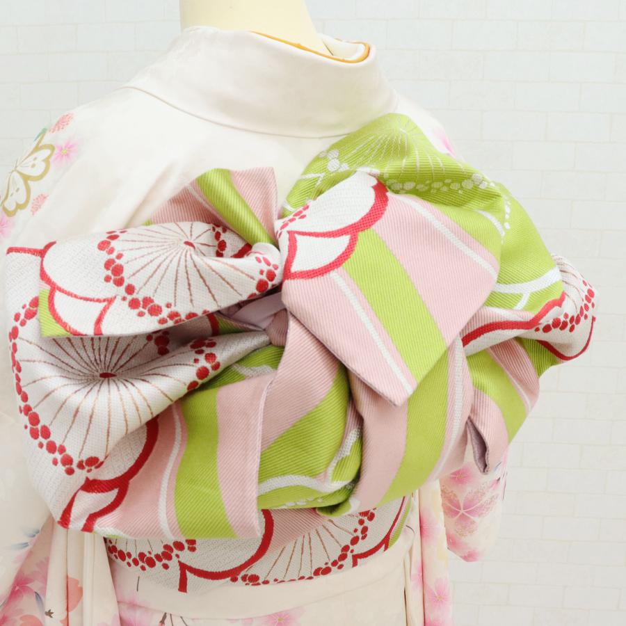 振袖 中古 フルセット 販売 成人式 正絹 美品 長襦袢 袋帯付き 結婚式