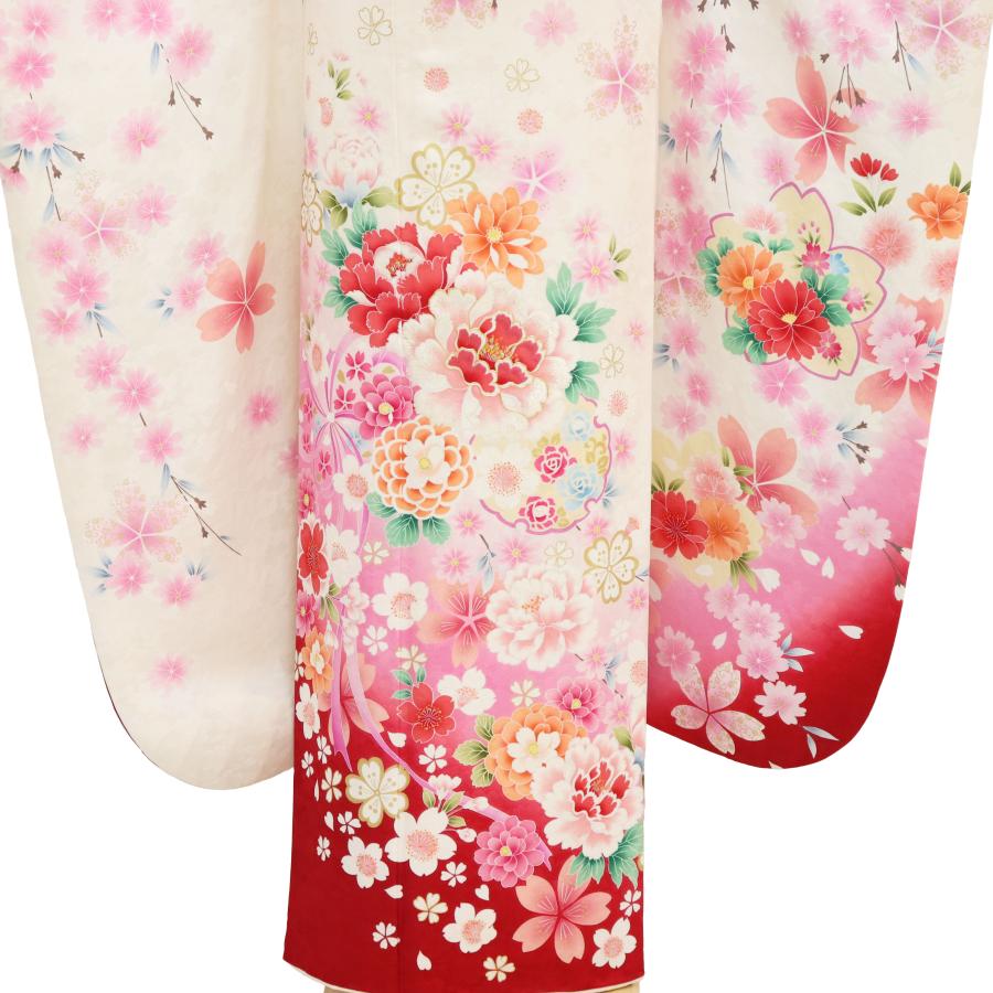 振袖 中古 フルセット 販売 成人式 正絹 美品 長襦袢 袋帯付き 結婚式