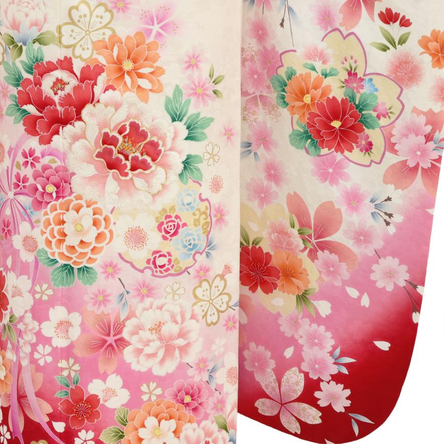 正絹振袖　フルセット　長襦袢付き　成人式　卒業式 kyou-ka_c001