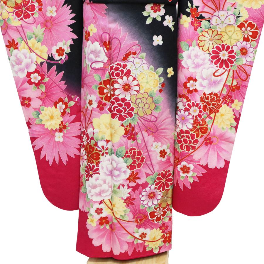 振袖 中古 一式セット 販売品 成人式 結婚式 正絹 美品 小物 袋帯付き