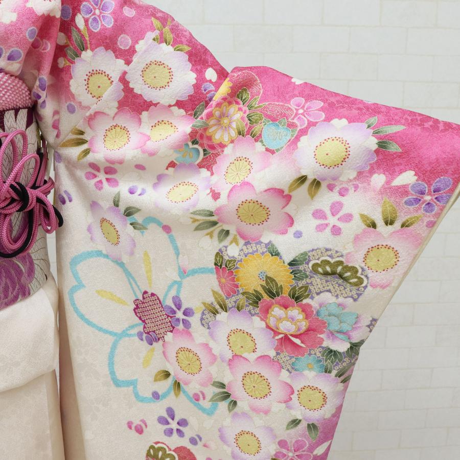 振袖 中古 フルセット 正絹 白 美品 一式 格安 リサイクル 販売 仕立て