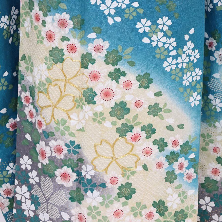振袖 中古 着物 単品 販売 正絹 成人式 格安 美品 リサイクル