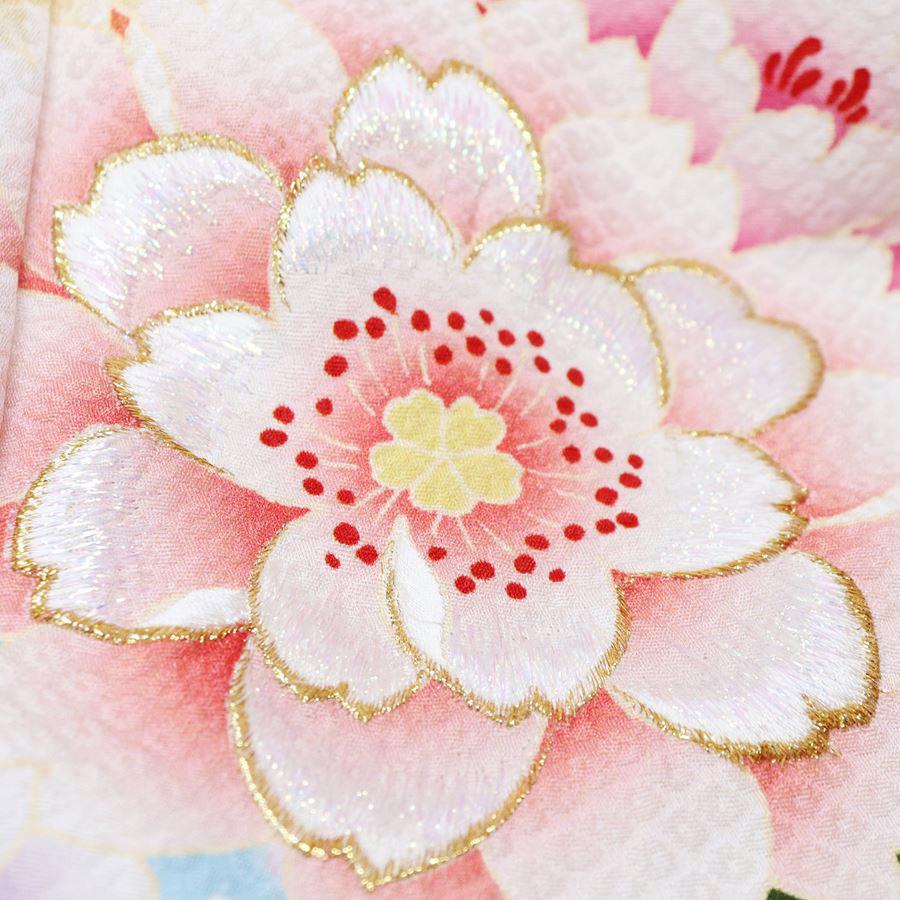 振袖 中古 正絹 格安 リサイクル 仕立て上がり 着物 和服 ピンク 振袖 中古 正絹 格安 リサイクル 仕立て上がり 着物 和服 ピンク