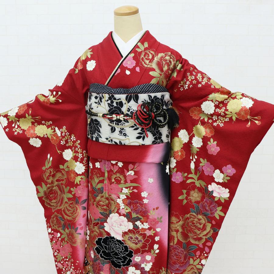 振袖 中古 一式フルセット 販売 正絹 高級 成人式 結婚式 格安 良品 