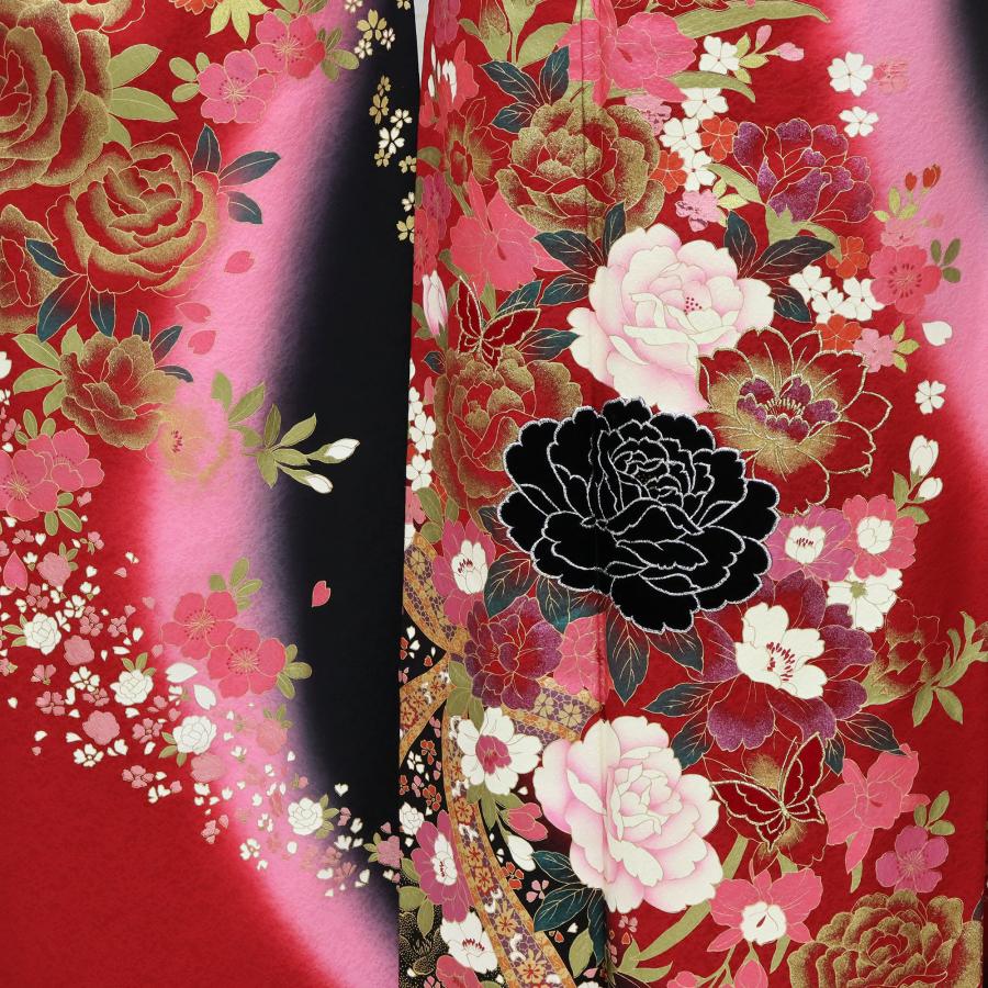 振袖 中古 一式フルセット 販売 正絹 高級 成人式 結婚式 格安 良品