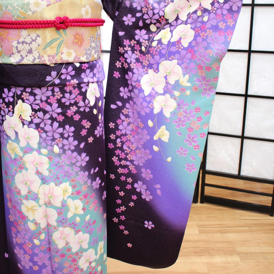 珍しい 290正絹振り袖古着 tessiturasdenos.com.br