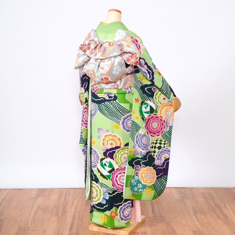 振袖 中古 フルセット 正絹 格安 リサイクル 仕立て上がり 着物 和服