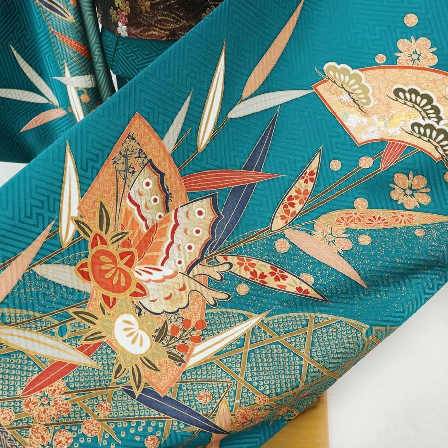 振袖 中古 正絹 格安 安い 美品 リサイクル 仕立て上がり 晴れ着 着物