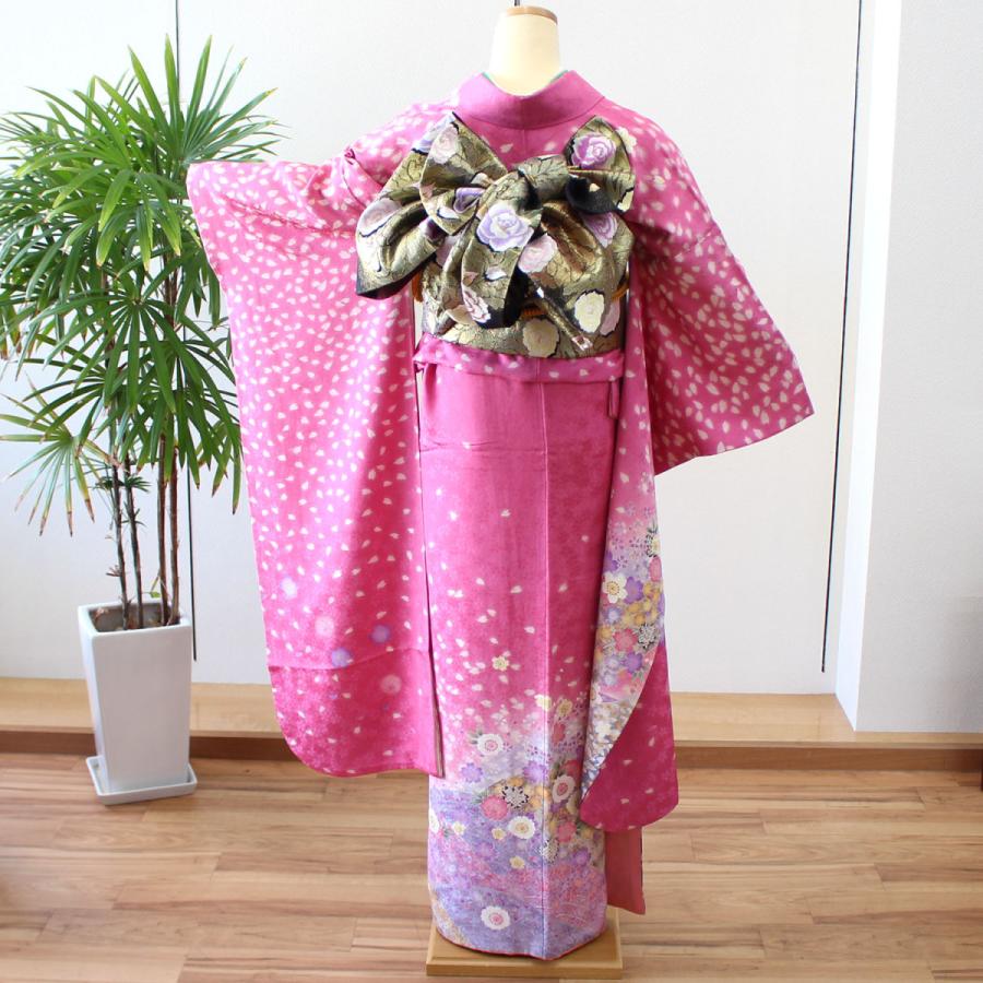 振袖 中古 フルセット 正絹 一式 格安 安い 美品 リサイクル 仕立て