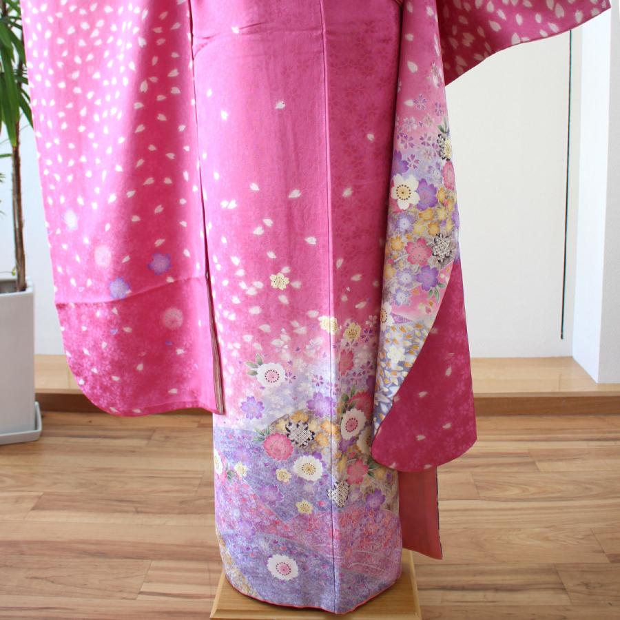 お取り置き　まるえ◆はんなり桜色上品ピンク小紋のコーデ４点セット◆m3168 お花見コーデ」セット | ボークス公式 ドルフィーオンラインストア
