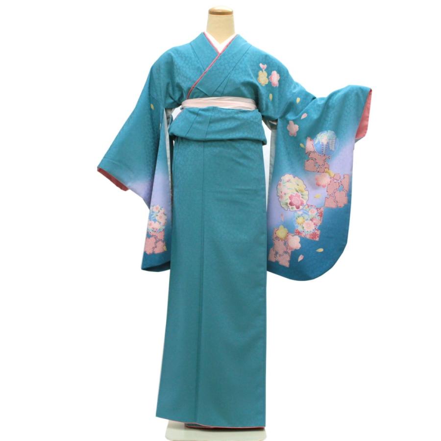 袴用きもの 二尺袖着物 中古 単品 リサイクル 格安 安い 美品 仕立て