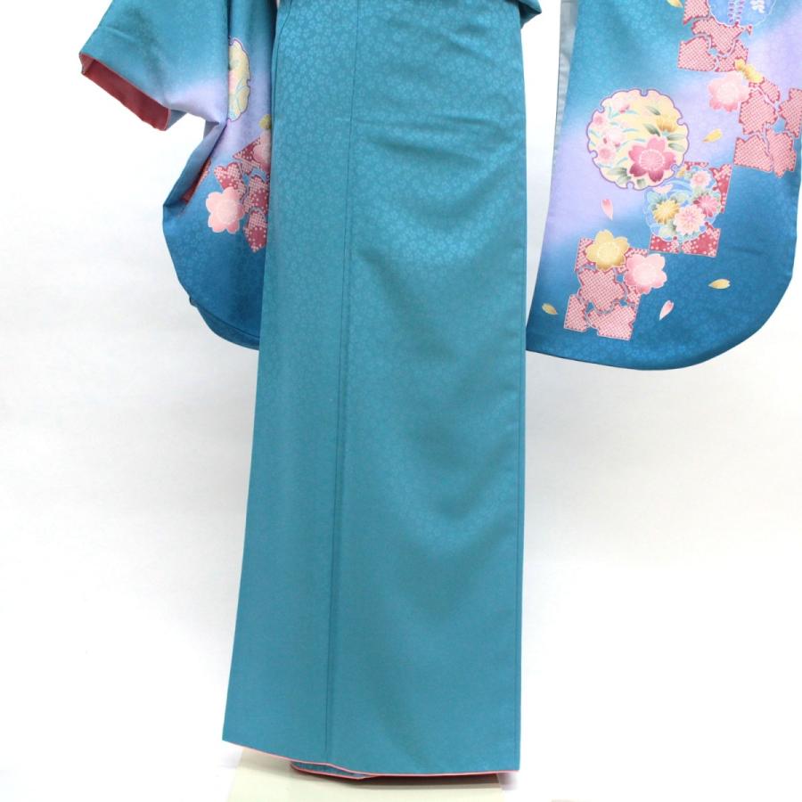 袴用きもの 二尺袖着物 中古 単品 リサイクル 格安 安い 美品 仕立て