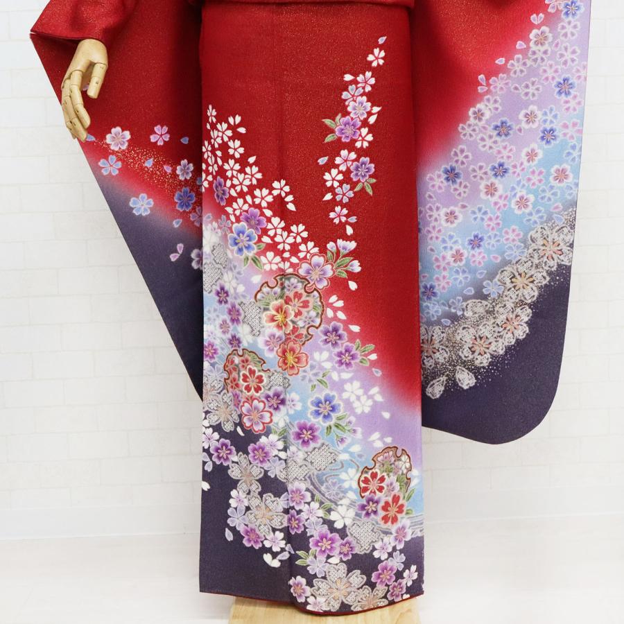 振袖 中古 フルセット 正絹 一式 格安 安い 美品 リサイクル 仕立て