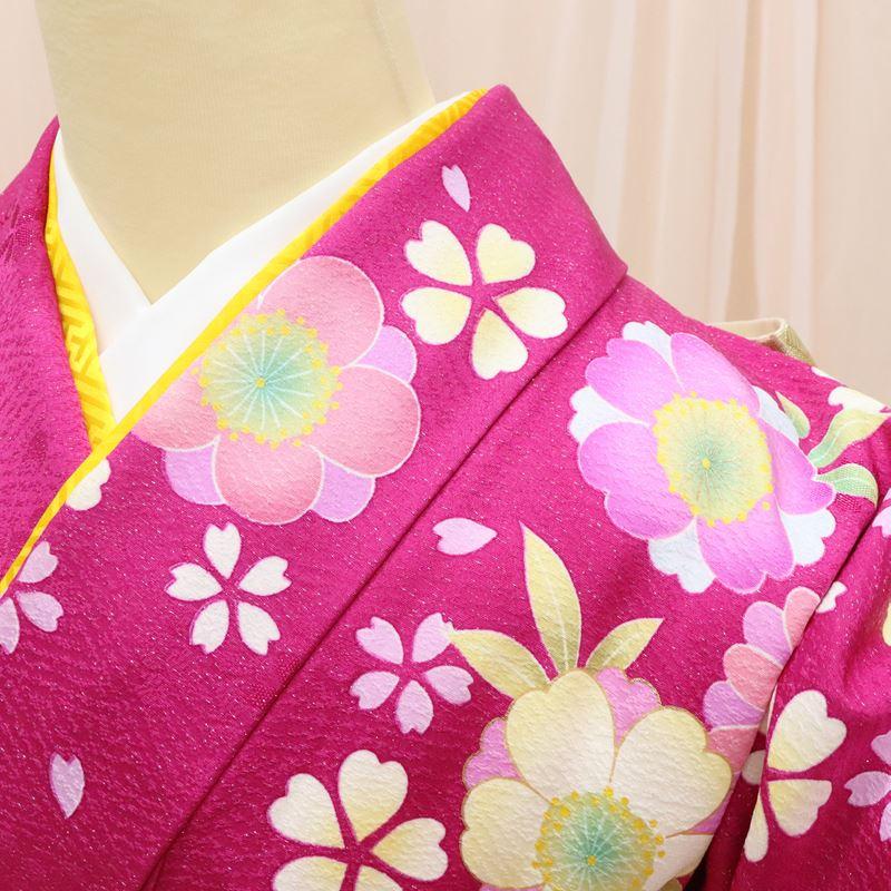 振袖 中古 フルセット 成人式 正絹 一式 格安 美品 リサイクル