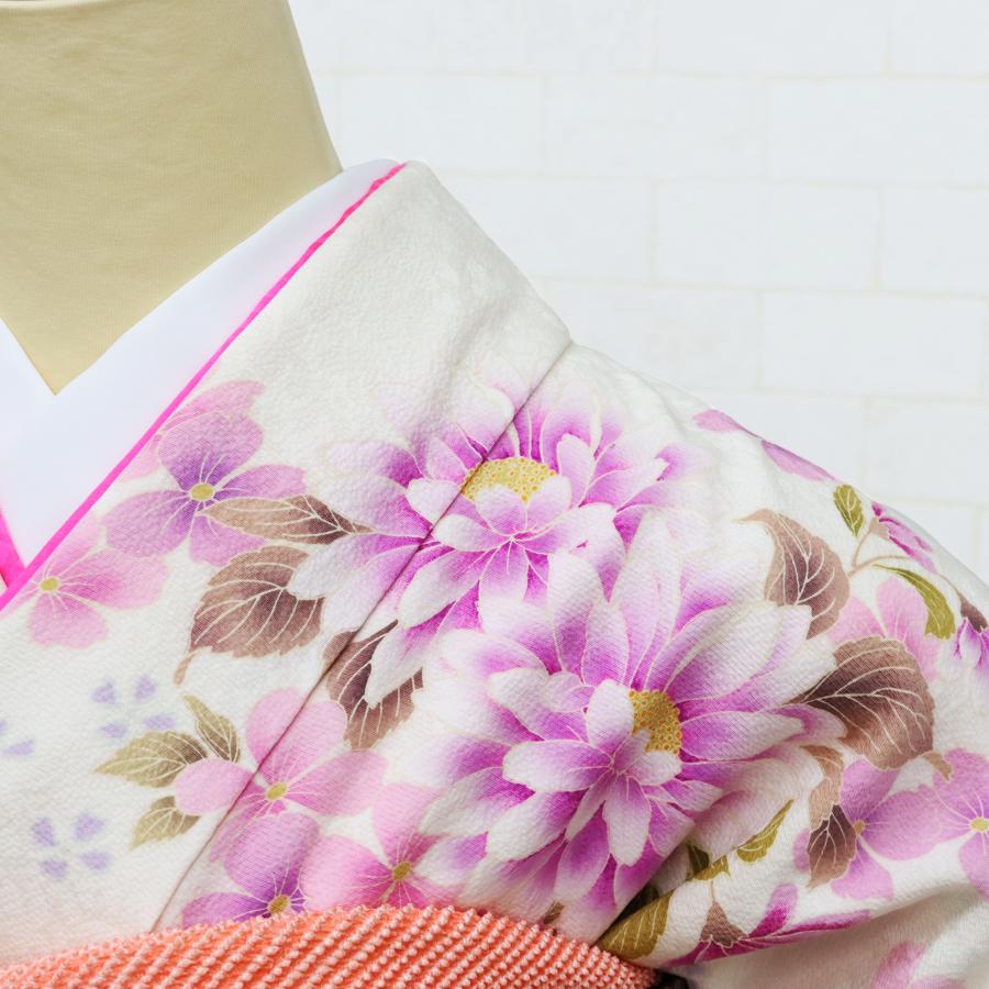 振袖 中古 フルセット 成人式 正絹 一式 格安 リサイクル 着物 和服