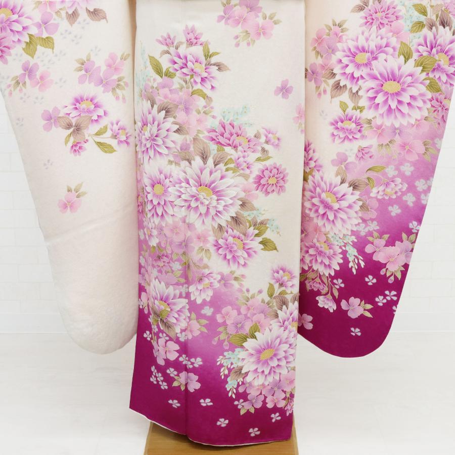 振袖 中古 フルセット 成人式 正絹 一式 格安 リサイクル 着物 和服