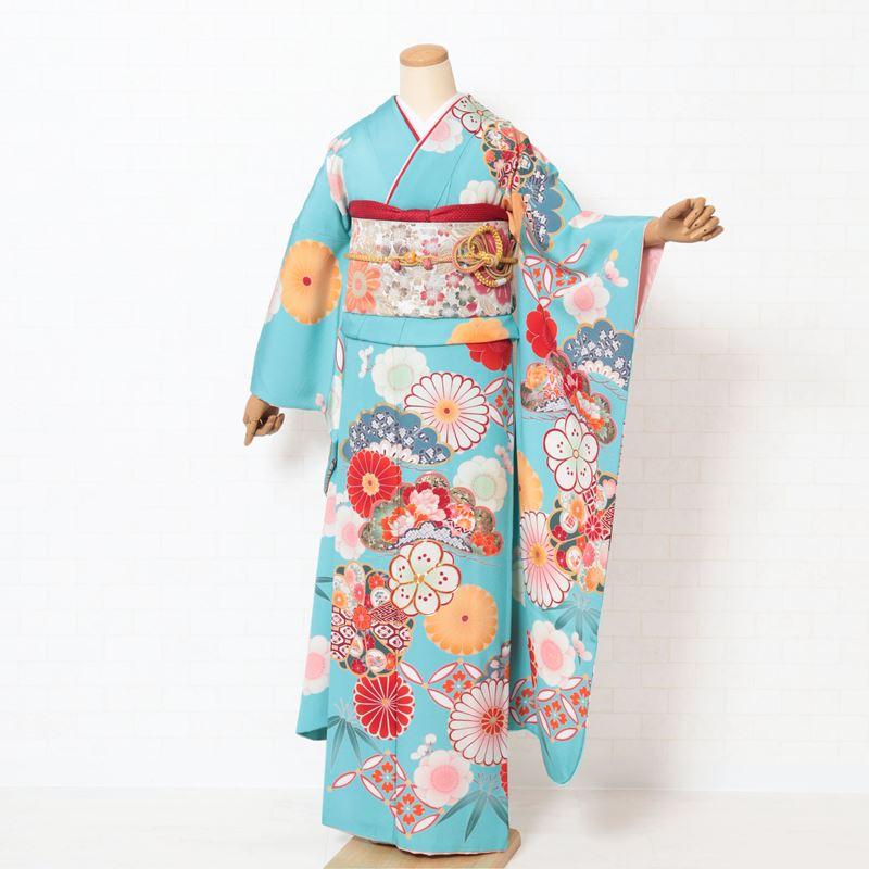 着物 和服 振袖 中古品 楽天市場】振袖 中古 フルセット 正絹 一式 格安 リサイクル