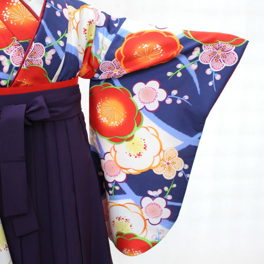 袴用きもの 二尺袖 小振袖 中古 単品 リサイクル 格安 美品