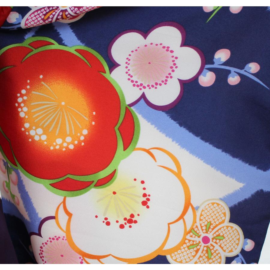 袴用きもの 二尺袖 小振袖 中古 単品 リサイクル 格安 美品