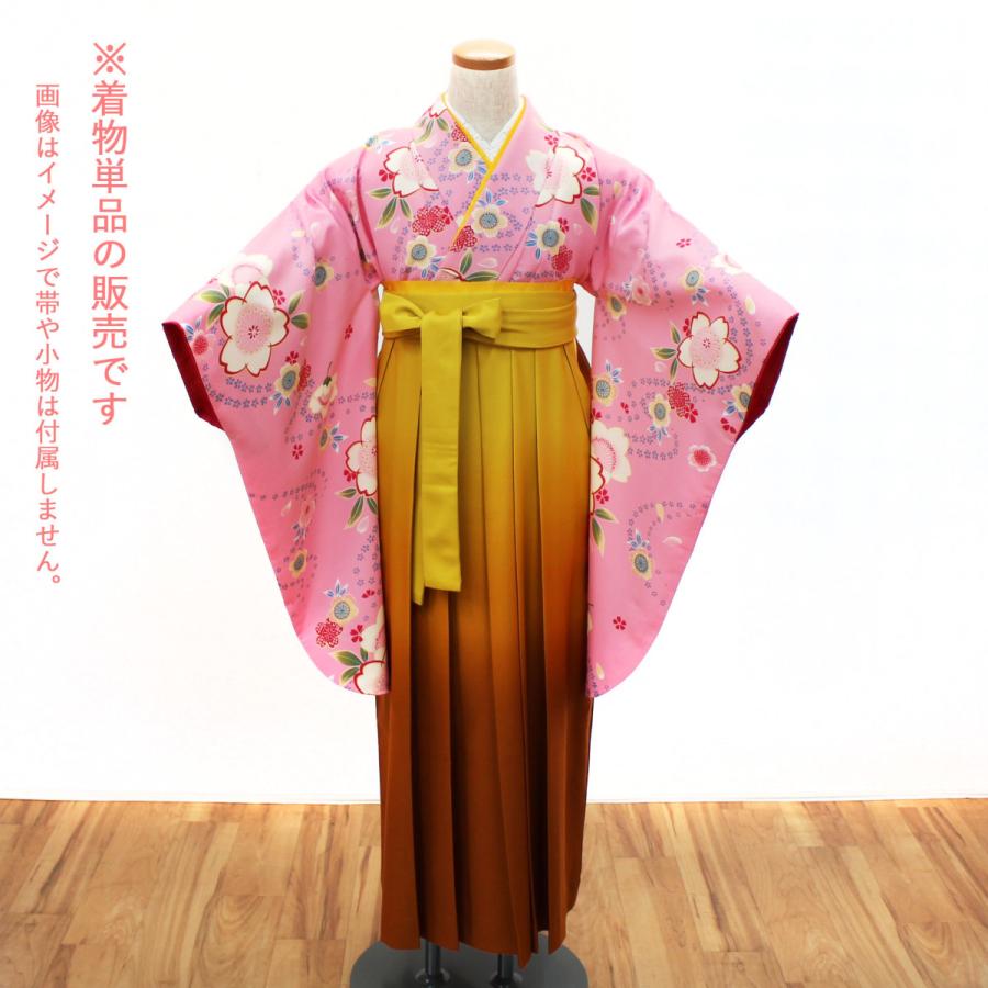 二尺袖 中古 袴用 着物 小振袖 単品 リサイクル品 処分 格安 美品