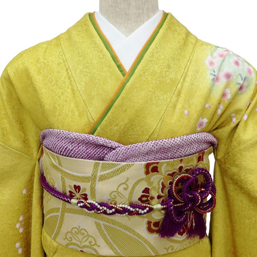 振袖 中古 帯 小物付き 販売 フルセット 仕立て上がり 着物 成人式