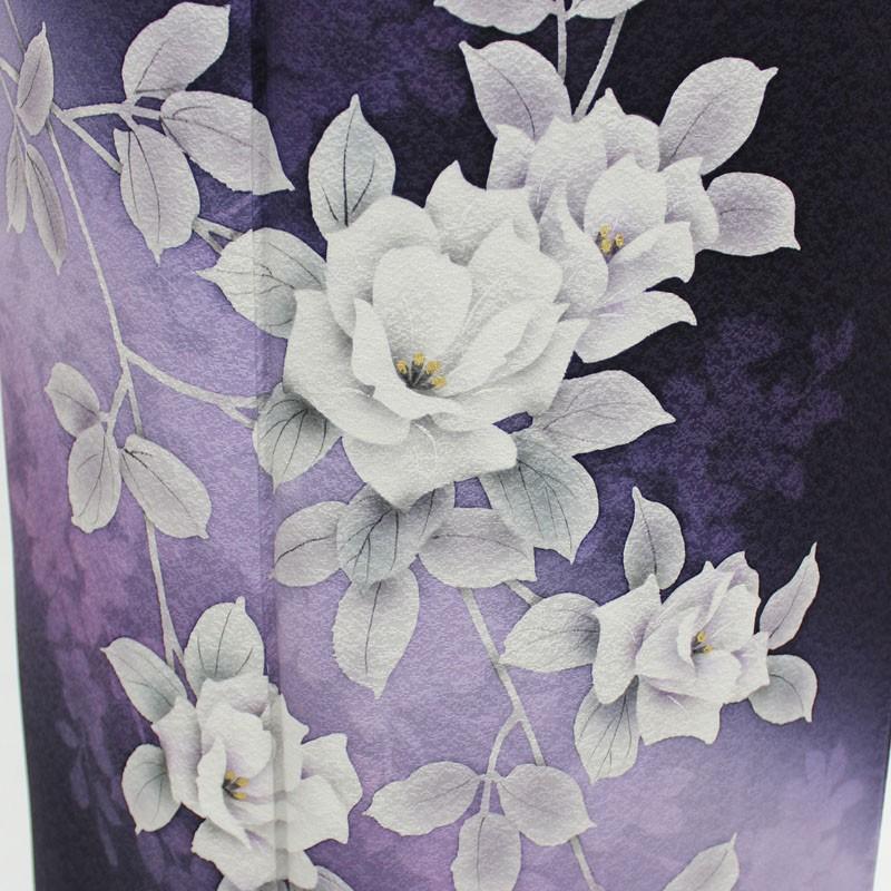 訪問着 4点フルセット a175Ｉ 難あり　入学式　結婚式　七五三　お宮参り 着物 レンタル 訪問着 正絹 フルセット 紫 おしゃれ 大人っぽい