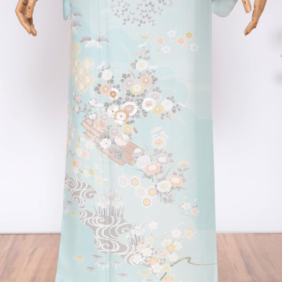 訪問着 フルセット 着物 トールサイズ 結婚式 お祝い 七五三